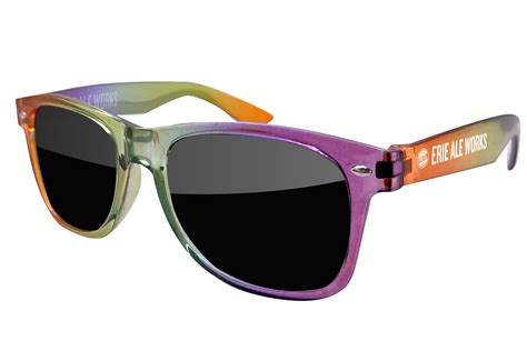 Custom Imprinted Rainbow Pride Sunglasses Wadayaneed