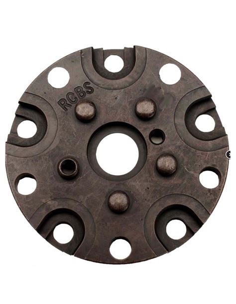 Shell Plate RCBS Para La Maquina De 5 Estaciones Ammomaster Piggyback