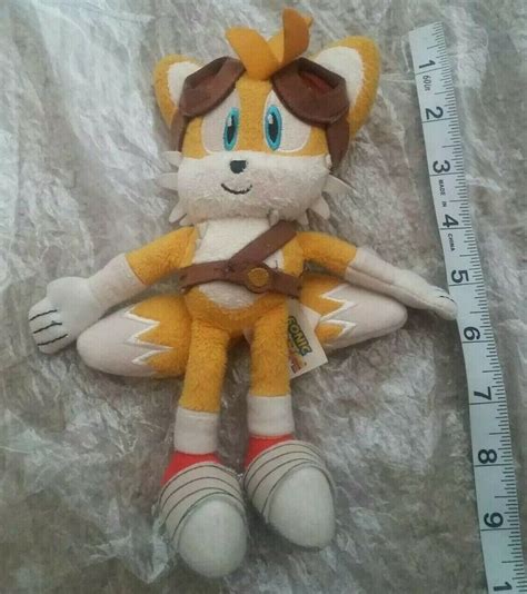 Rare Sonic the hedgehog Sonic boom tails plush doll figure | #2071180282