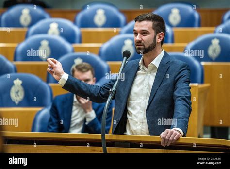 THE HAGUE Stephan Van Baarle DENK During A Plenary Debate On The