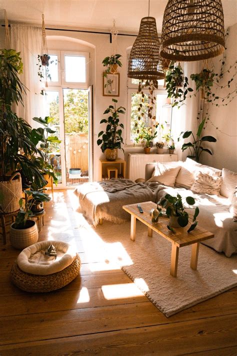 Boho Einrichtung Mit Pflanzen Deco Maison Interieur Deco Petit