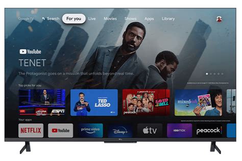 TCL 55 Class 6 Series 4K QLED Dolby Vision HDR Smart Google TV