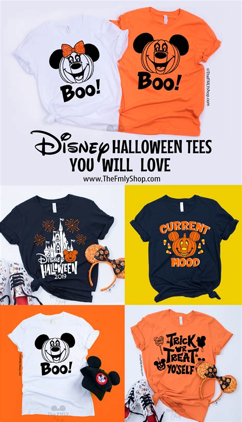 Unique Disney Halloween T-shirts | Disney halloween shirts, Disney trip ...