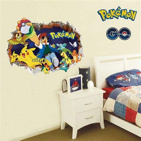 Pokémon Wall Decals | Pokemon wall decals, Kids room wall, Wall decals