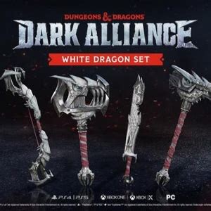 Dark Alliance White Dragon Weapon Set Skins PS4 Games Gameflip