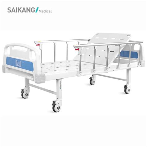 Single Crank Hospital Bed With Mattress And Drip Stand Medsoko Co Ke