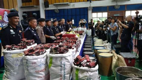 Police Seize Drugs With Street Value Of Rm72 5m