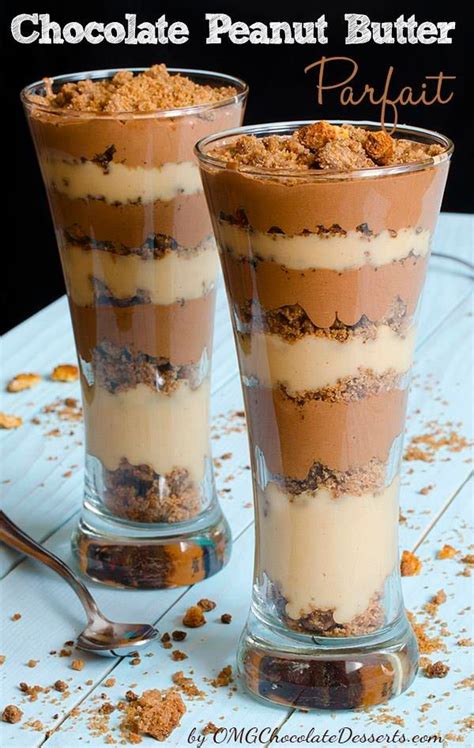 Delicious Chocolate Peanut Butter Parfait