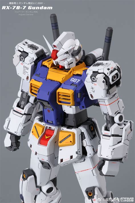 Mg 1 100 Rx 78 02 Gundam Gundam The Origin Ver Project By Yeungenuis