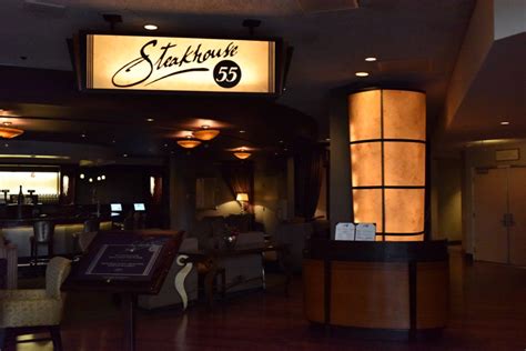 The Lounge At Steakhouse 55 Menu Disneyland Hotel