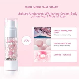 Sakura Underarm Whitening Cream BRIGHTENING BOOSTER CREAM 5X Ceramide