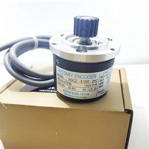 NOC2 S1000 2HC 1000P R ROTARY ENCODER แกน 8มล 5 24VDC ตวเขารหสโฟโตอ