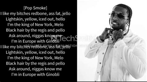 Pop Smoke Hello Lyrics Youtube