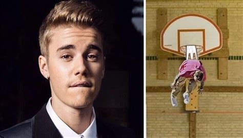 Justin Bieber laughs after seeing himself become the internet's latest meme