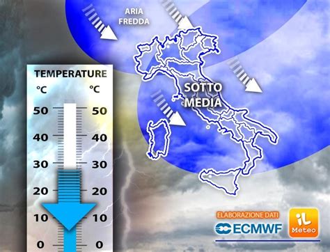 Meteo Caldo Stop E Imminente Un Crollo Termico Guardate Di Quanto