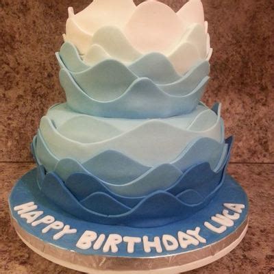 Wave Fondant Cakes Like Grass