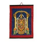 Buy Varunavi Handloom Tirumala Tirupati Balaji Venkateswara Cotton Wall