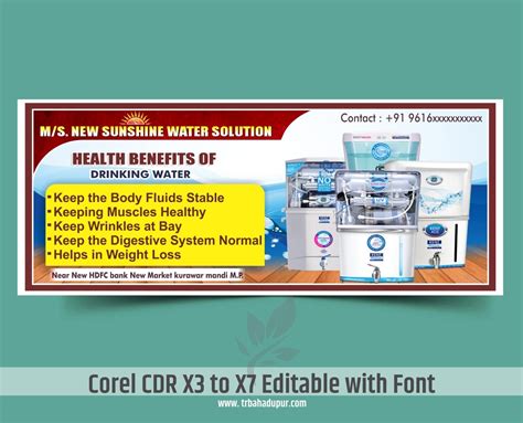 RO Water Purifier Banner Design.cdr