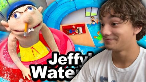 Glider Sml Ytp Jeffys Water Slide Reaction Youtube