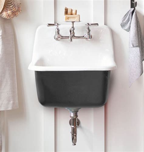 Grizzly Cast Iron Utility Sink With Drain Rejuvenation