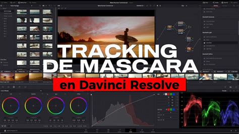 Aprendiendo a hacer tracking de máscara en Davinci Resolve YouTube