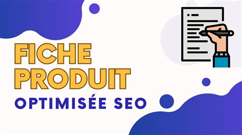 Je Vais R Diger Une Fiche Produit Optimis E Seo Par Aresdigital