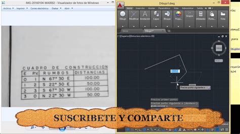 C Mo Dibujar Un Terreno En Autocad Con Coordenadas