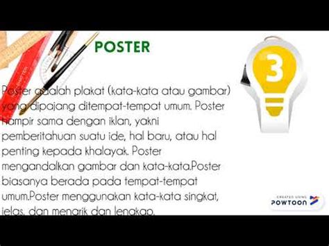 Soal Menyimpulkan Iklan Slogan Dan Poster