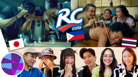 Japanese And Thais React To Rc Cola Philippines Commercials 🇯🇵🇹🇭🇵🇭 El S Planet Youtube