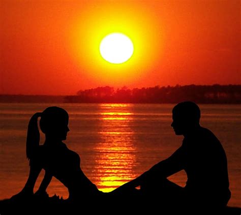 Romantic Couple Beach Love Sunset Hd Wallpaper Peakpx