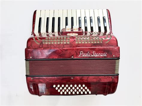 Paolo Soprani 32 Bass Accordion The Accordion Shop