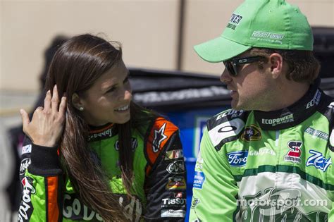 Danica Patrick and Ricky Stenhouse Jr. at Sonoma