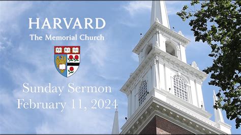 Memorial Church Of Harvard University Sunday Sermon Donyelle Mccray