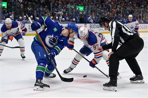 Vancouver Canucks Edmonton Oilers Vs Vancouver Canucks Game Preview