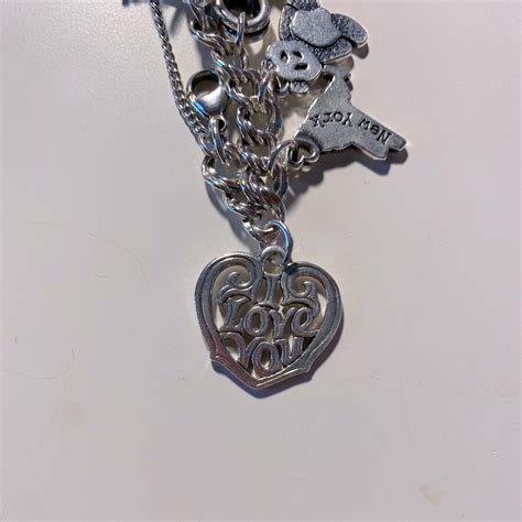 I Love You James Avery Charm Retired Gem
