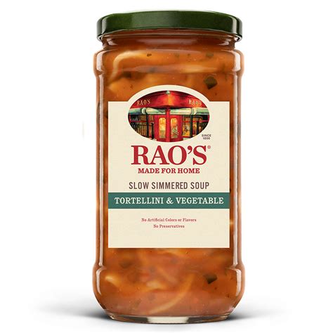 Rao's Tortellini & Vegetable Soup 16 oz Jar | Nassau Candy