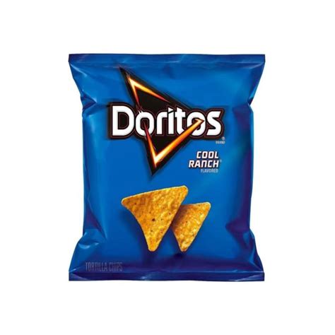 Doritos Cool Ranch Tortilla Chips Snack