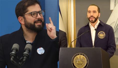 Nayib Bukele Le Responde Sin Pelos En La Lengua A Gabriel Boric