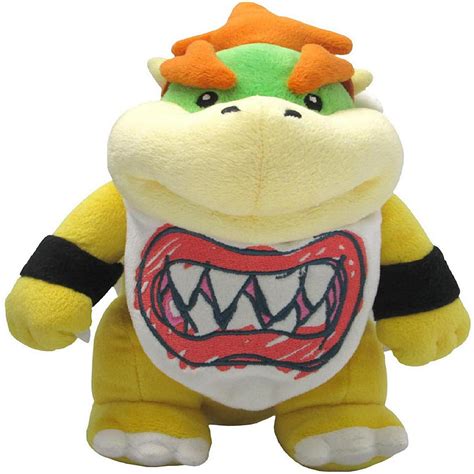 Super Mario All Star Collection Inch Plush Bowser Jr