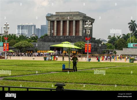Exterior Architectural View Of The Compelling The President Ho Chi Minh