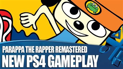 Parappa The Rapper Is Back On Ps4 New Remastered Gameplay Youtube