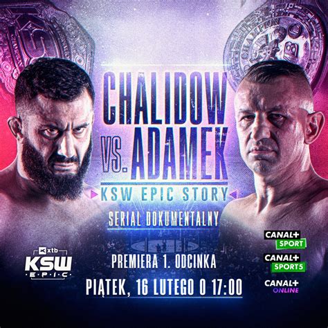 KARTA WALK KSW EPIC Khalidov Vs Adamek TYPOWANIE