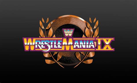 Collection Of All Wrestlemania Editions Logos Wallpaper Shiva Sports News