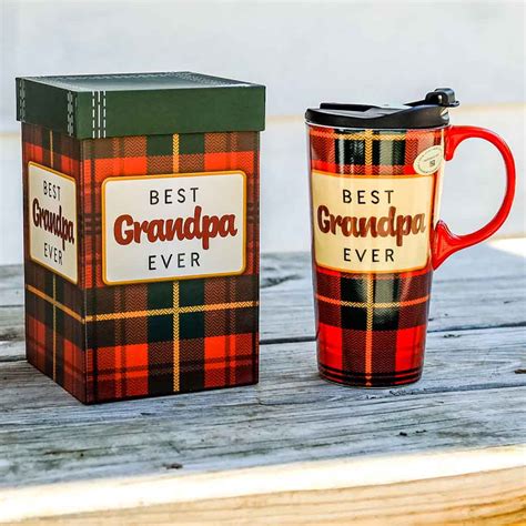 Mug Best Grandpa Ever Travel Mug Shop Sugar Creek Gardens