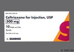 Ceftriaxone Uses Side Effects Dosage More GoodRx