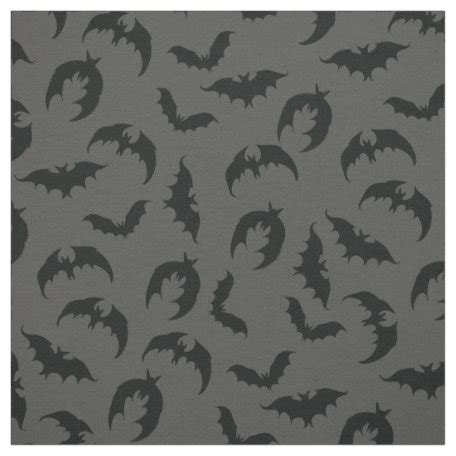 Watercolor Bats Halloween Fabric | Zazzle