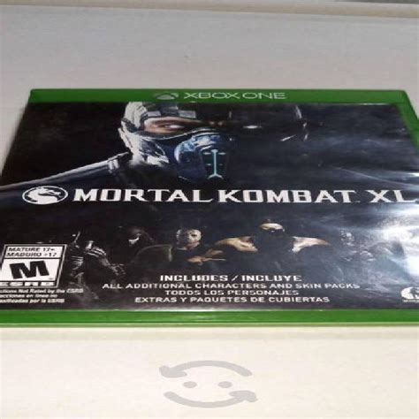 Mortal Kombat Xl Xbox One En M Xico Ciudad De Clasf Juegos