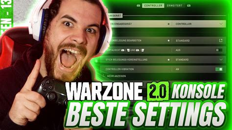 Warzone 2 0 Die Besten Controller Und Grafik Settings Für Konsole 🙏