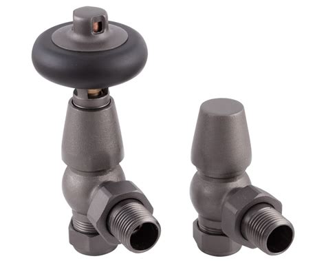 Kingsgrove 15mm Inlet Thermostatic Valve Pewter Trads