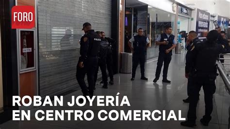 Se Registra Asalto A Joyer A En Centro Comercial Parque Delta De La